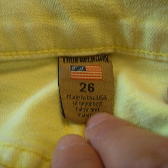 Like New Excellent Condition True Religion Women Jeans sz 26 Made in USA - Picture 4 of 5